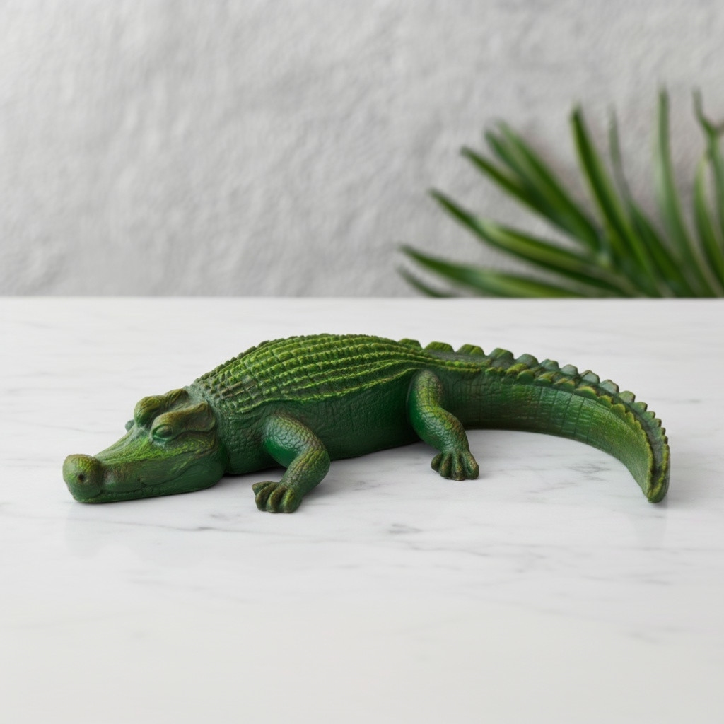 Silikona veidne - Krokodils