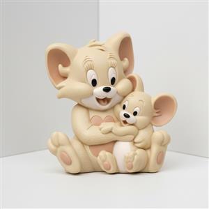 Silicone mold - Tom and Jerry
