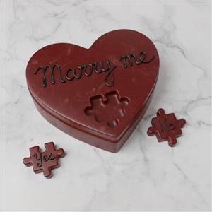 Heart with puzzle piece